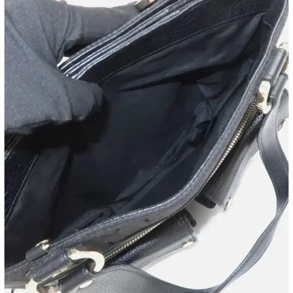 💎✨Beautiful✨💎Authentic BVLGARI Logo Mania Canvas Leather 2Way Bag Shoulder Bag - Picture 13 of 15